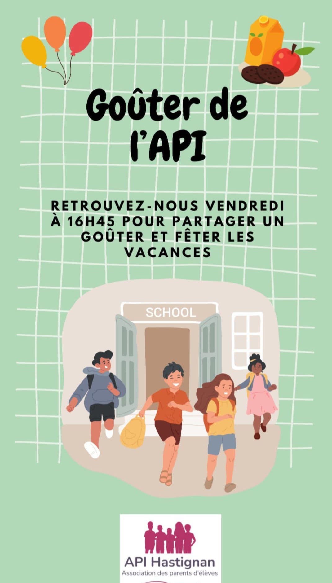 Goûter de l'API