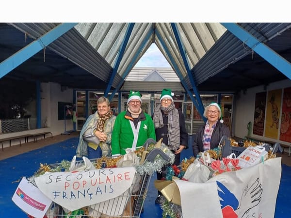 Image of: Récolte pour le Secours Populaire